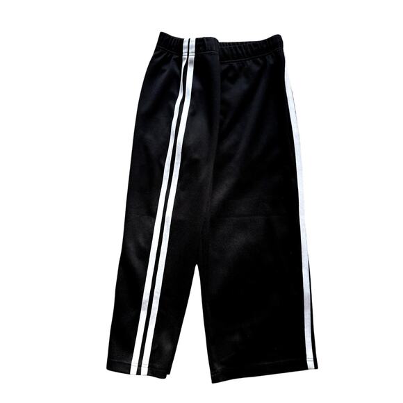 Women's Black and White Athleisure Capris Crops Size Medium - Picture 2 of 4